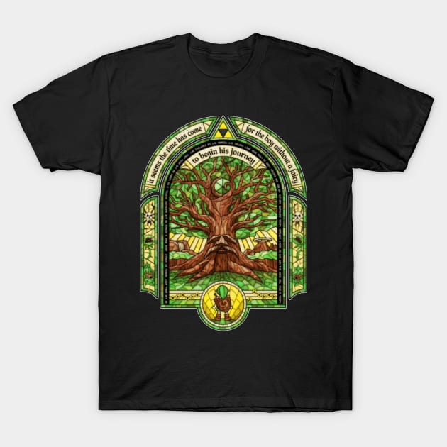 Begin his Journey T-Shirt by KaniaAbbi